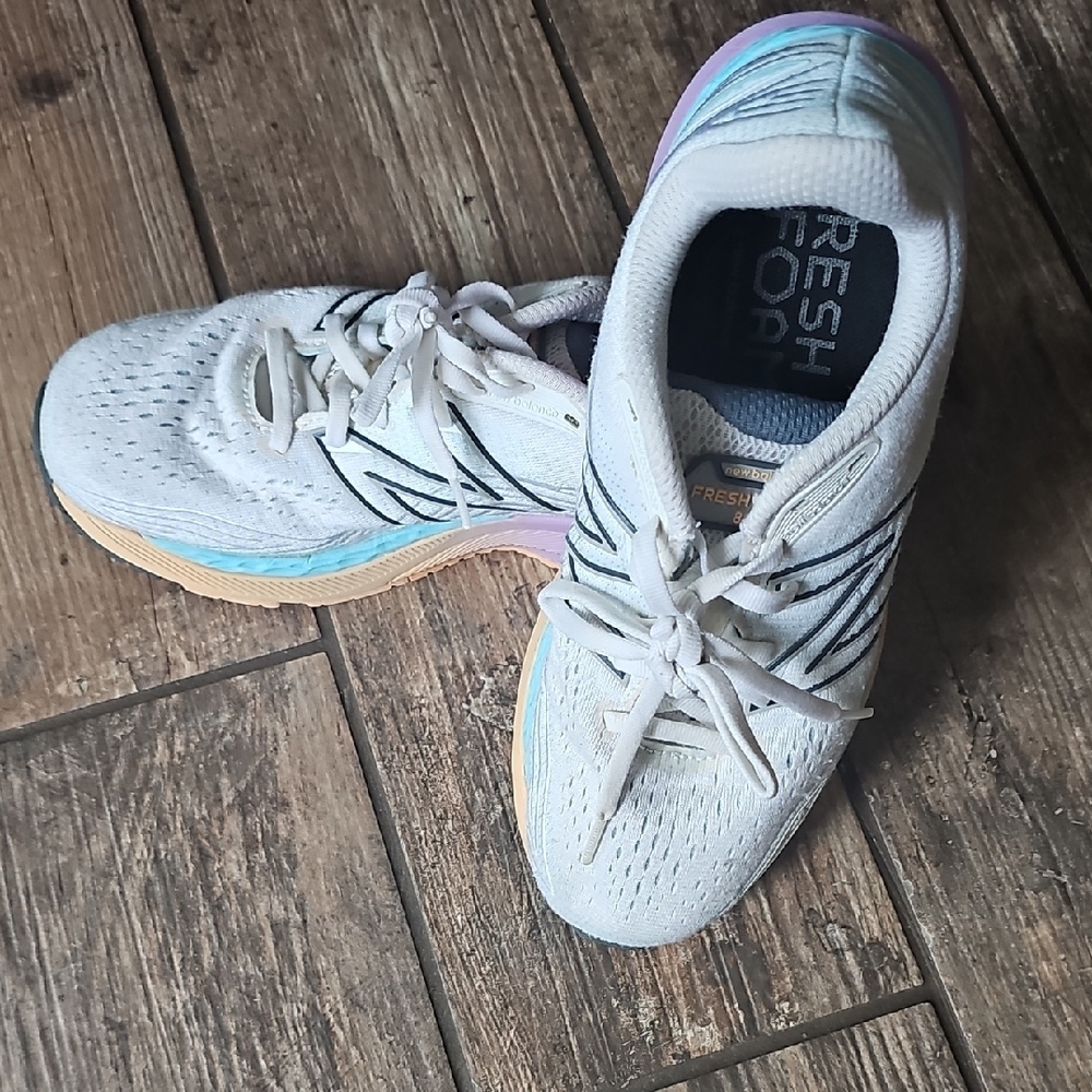 Women's New Balance Fresh Foam 860 White Running Shoes